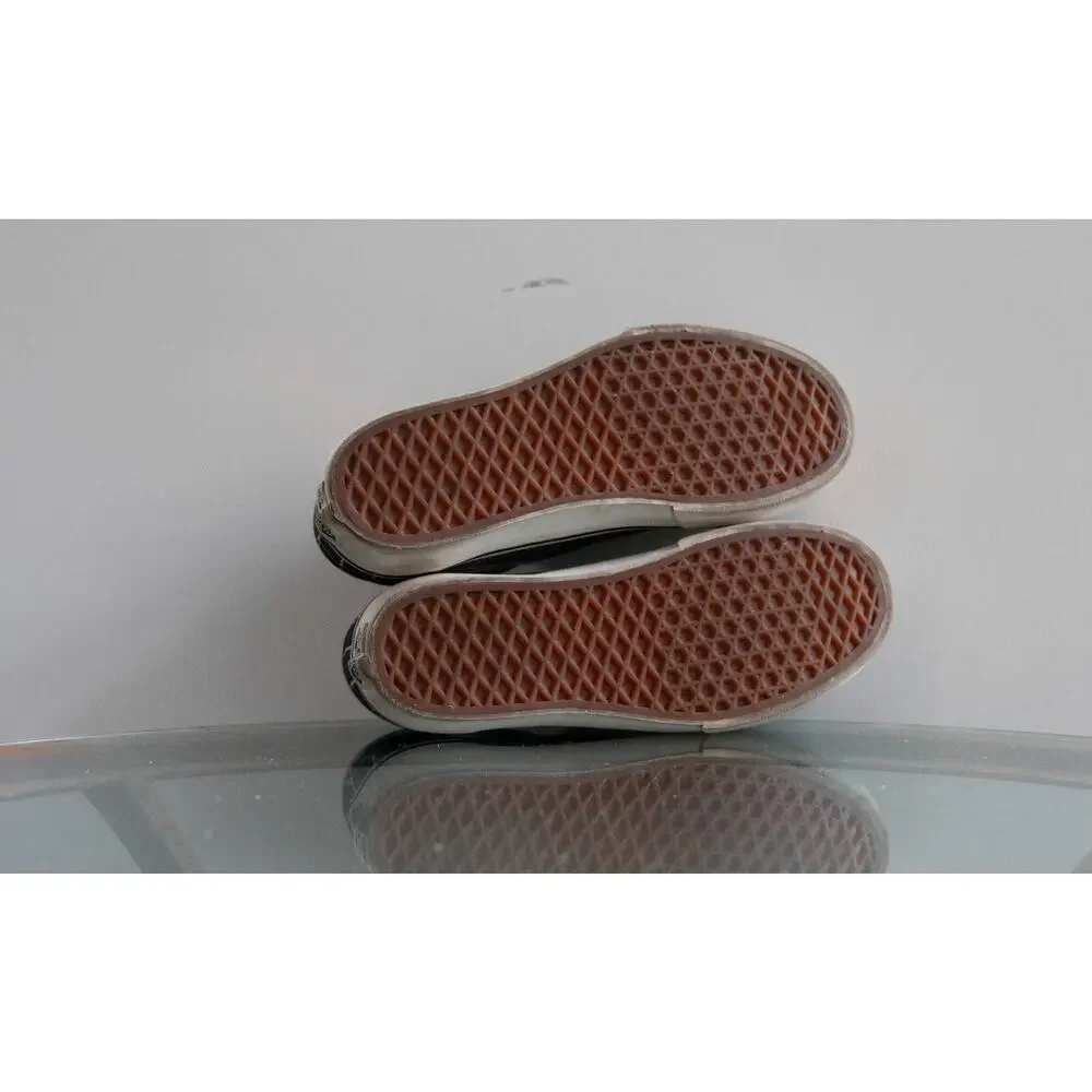 Vans‎ Old Skool Platform Woven Check Black Grey White Size Mens 7 / Womens 8.5